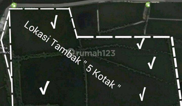Tanah Dijual di Jl Gisik Kidul, Kalanganyar, Sedati, Sidoarjo 1