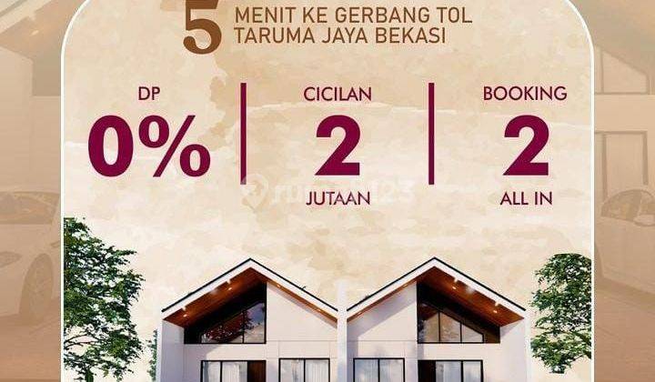 Rumah strategis DP 0% di Harapan Indah, Bekasi 2