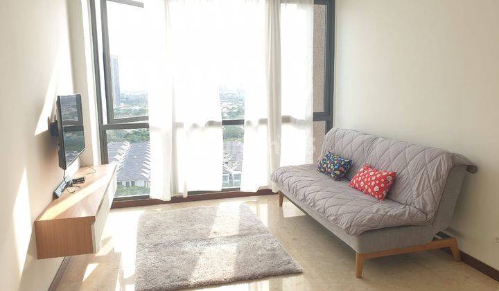 Fully Furnished Apartemen Marigold 1 BR Navapark Bsd City  1