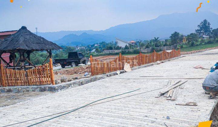 TANAH KAVLING TERMURAH DI BOGOR NEMPEL JALAN VIEW GUNUNG 2