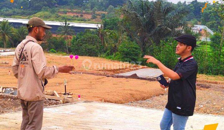 TANAH KAVLING TERMURAH DI BOGOR NEMPEL JALAN VIEW GUNUNG 4