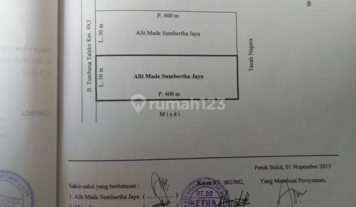 Dijual Tanah di Palangkaraya Kalimantan Tengah 4
