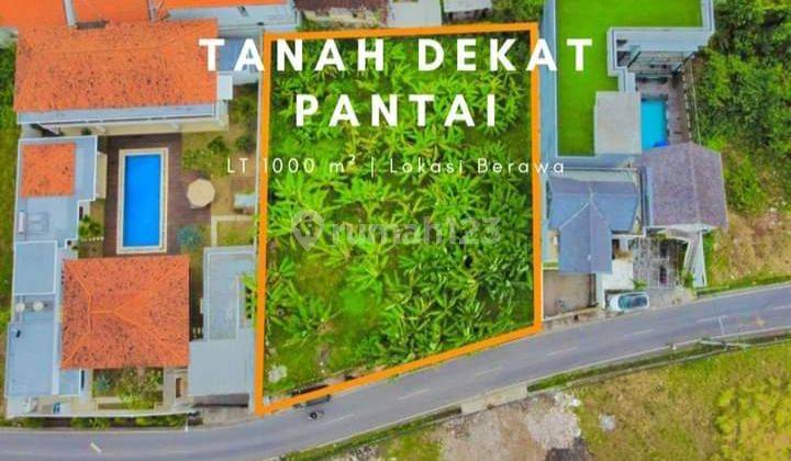 Dijual tanah 10are, @tibubeneng canggu, Badung, Bali 2