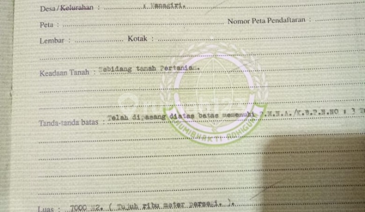 Dijual tanah 1,7ha @wanagiri, buleleng bali 7