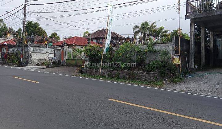 Dijual tanah+bangunan @jl.raya bedugul, Bali 1