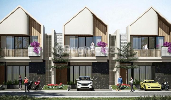 RUMAH 2 LANTAI MODERN MINIMALIS DI KAWASAN PREMIUM RENON 1