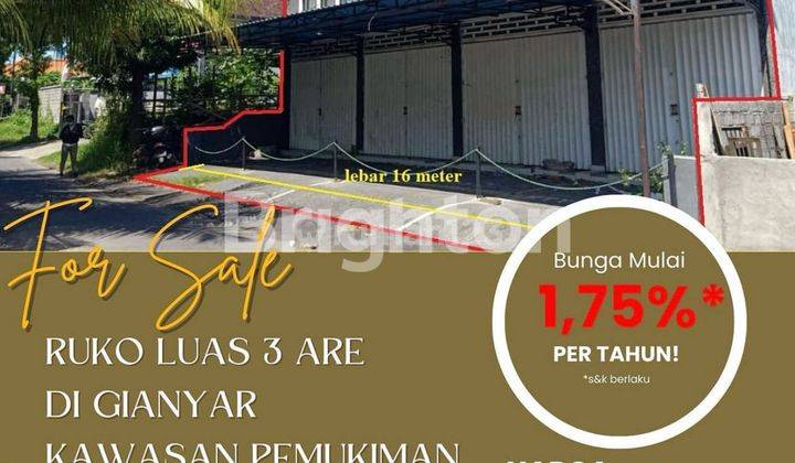 RUKO 2 LANTAI LOKASI STRATEGIS DI GIANYAR 1