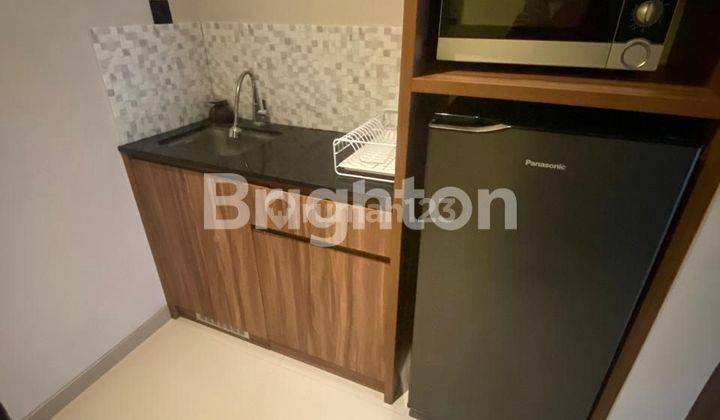 dapur apartemen modern di seminyak dekat
