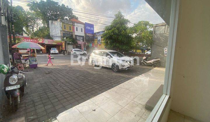 Ruko 1 Lantai, Halaman Luas, Jalan Utama Teuku Umar, Denpasar 1