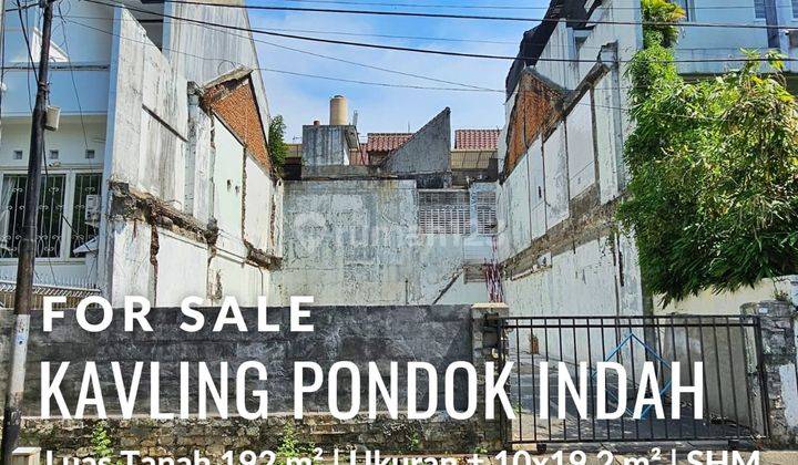 Dijual Kavling Pondok Indah Harga Njop Jarang Ada 1