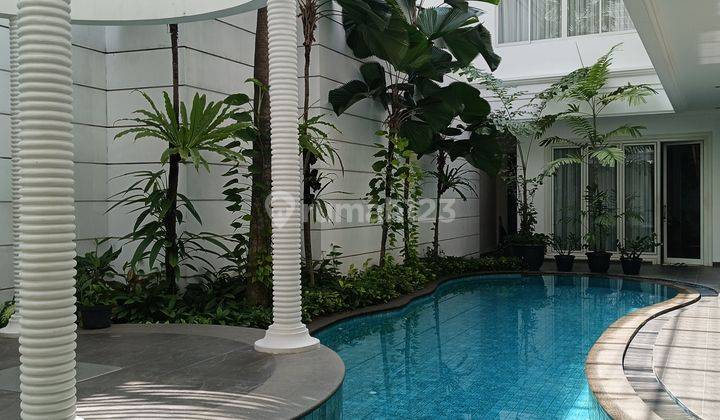 Jual Modern House Kebon Kacang Dengan Pool L 800m2, Dekat Ke Tanah Abang 1