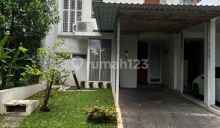 Rumah Minimalis Cantik Di Puri Botanical Depan Taman Bagus