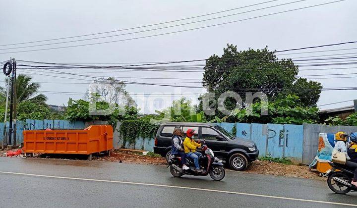 Tanah strategies di jalan besar dan area padat penduduk  1