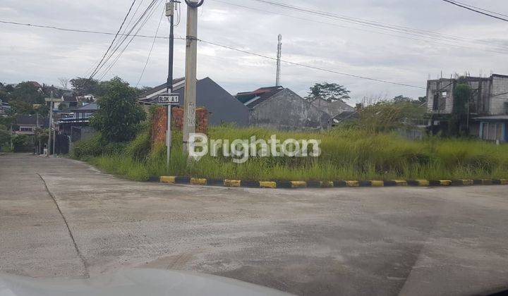 Tanah kavlingan di kawasan perumahan elite dan padat penduduk 1