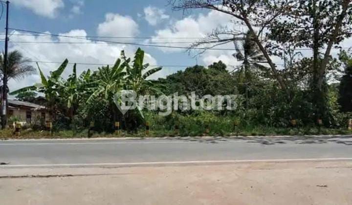 A 3975 m² plot of land by the roadside