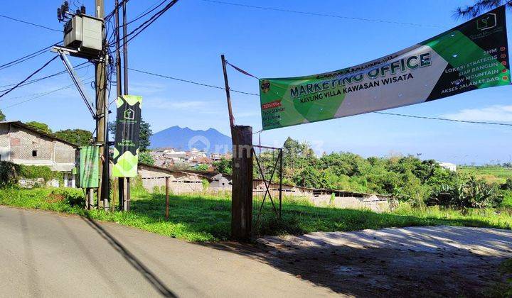 Tanah di jln alternatif Cisarua puncak bogor 1000 SHM 2