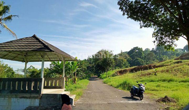 Tanah view gunung udara sejuk di cisarua puncak 2