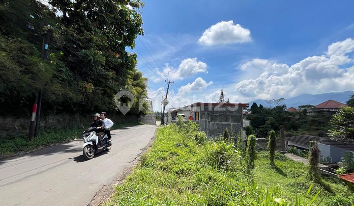 Jual tanah di pinggir jln kabupaten cisarua puncak bogor