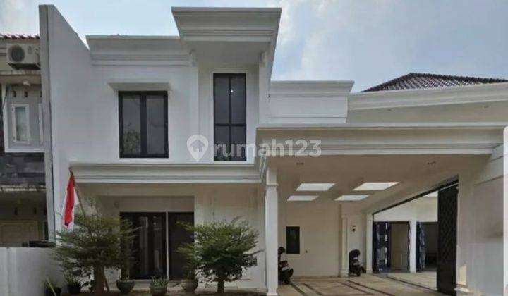 Rumah mewah luxury modern classic, keren, baru renovasi 2