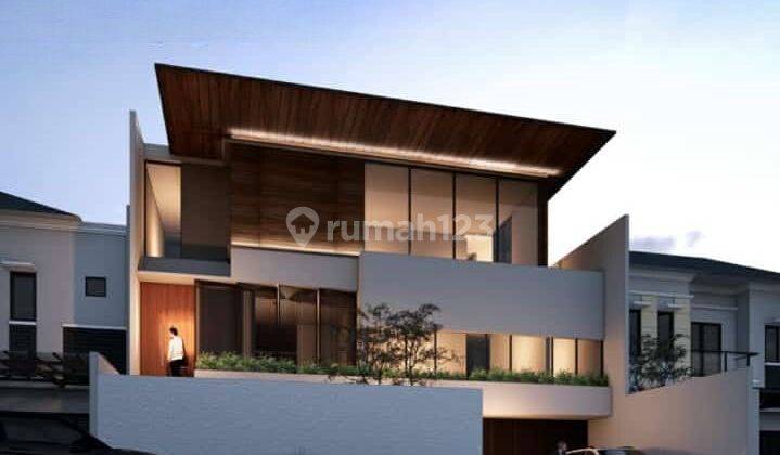 Rumah On Progress Dengan Lift Dan Private Pool Full Marmer  2