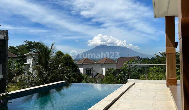 Rumah Furnish SHM Private Pool View Gunung Salak Sentul City 2