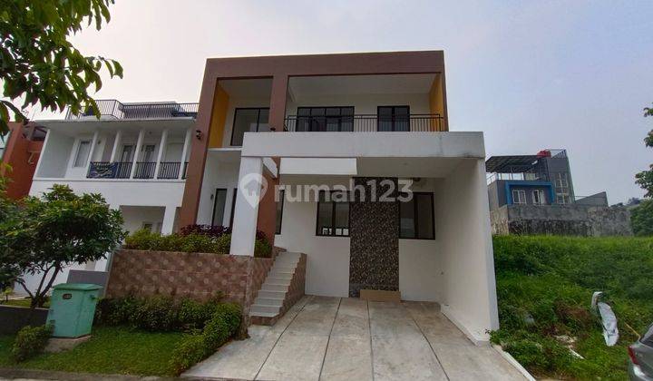 Rumah Minimalis 2 Lantai Semi Furnished View Gunung Ada Taman Belakang di Sentul City, Bogor 1