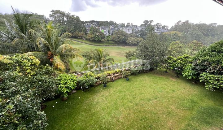 Rumah View Langsung Golf Halaman Luas Ada Kolam Renang Lingkungan Asri Dan Sejuk Di Sentul City, Bogor