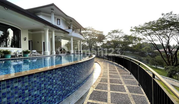 Luxury Home with Private Home Theater, Private Swimming Pool, Fish Pond, and Very Spacious Garden in Sentul City, Bogor. 2