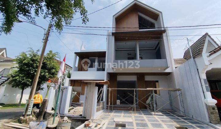 Rumah Baru Type Scandinavian Dekat Exit Tol Dan 5 Menit Dari Aeon Mall di Lengkapi Mezzenine Dan Rooftop di Sentul City Bogor 1