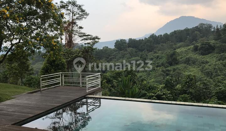 Rumah Mewah View Pegunungan Dengan Kolam Renang Dan Furnish Di Sentul City Bogor 1