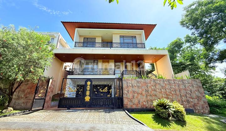 Hunian Premium 450 m² Bangunan, 3 Lantai + Kolam Renang, SHGB 1