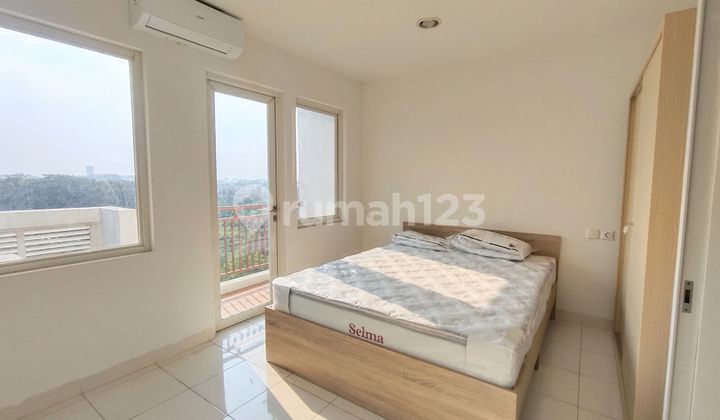Apartmen 1BR Di Pusat Kota Sentul City, Bagus, Baru, Full Furnish