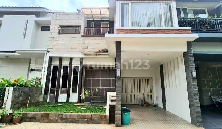 Rumah Semi Furnished Dalam Cluster Premium Di Sektor 7 Bintaro Jaya 1
