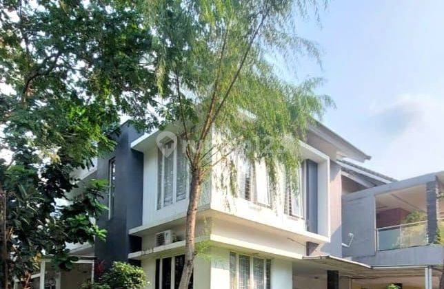 Rumah Hoek Dalam Cluster One Gate System Di Sektor 9 Bintaro Jaya Tangsel  1