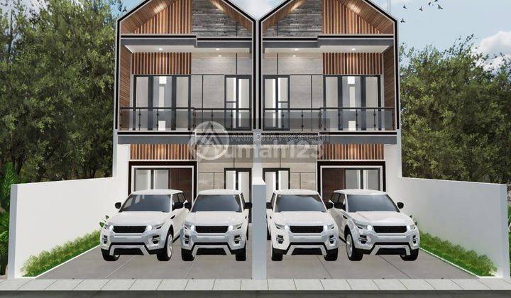 Rumah Sultan 2 Lantai Di Jakarta Bisa Di Cicil Dekat Toll Free Biaya Surat surat  4