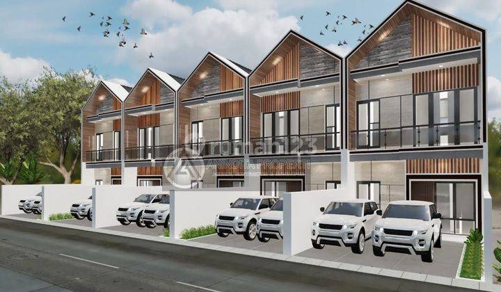 Rumah Sultan 2 Lantai Di Jakarta Bisa Di Cicil Dekat Toll Free Biaya Surat surat  5