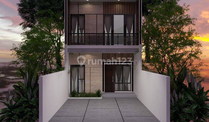 Rumah Sultan 2 Lantai Di Jakarta Bisa Di Cicil Dekat Toll Free Biaya Surat surat  7