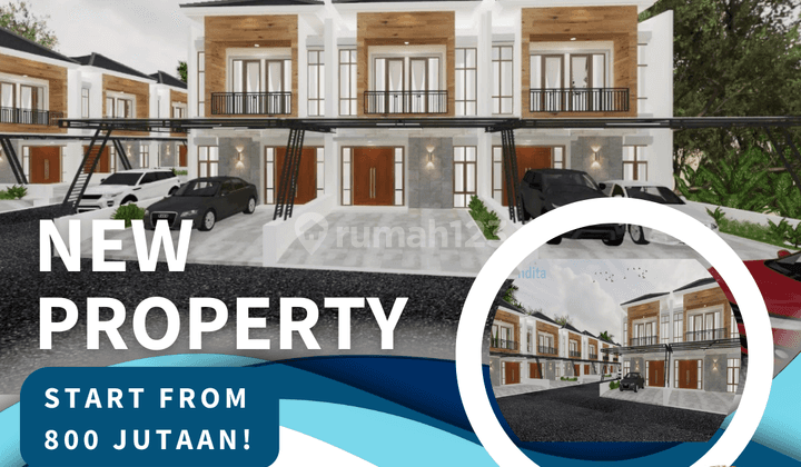 Rumah 2 Lantai Bisa Kpr Dp 5 Juta Banyak Bonusnya Lokasi Strategis  1