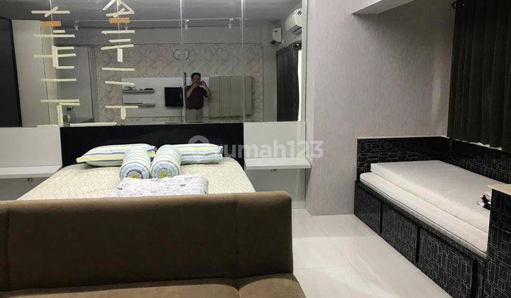 Dijual Murah Apartemen Pbg Sby Barat, Full Furnish Minimalis Sangat Terawat,tinggal Bawa Koper.kondisi 90 Bagus  1