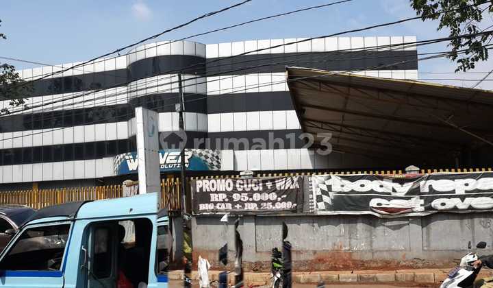 Dijual Bangunan 2 Lantai Ex. Bengkel Showroom Mobil Cimone 7
