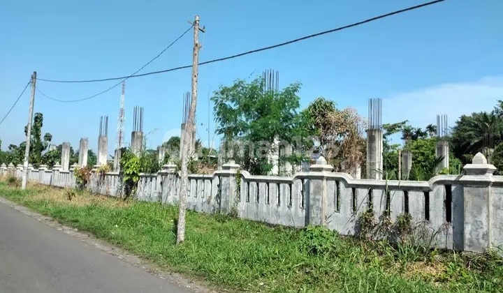 Dijual Cepat Tanah Jalan Besar Flamboyan Raya Tanah Rata