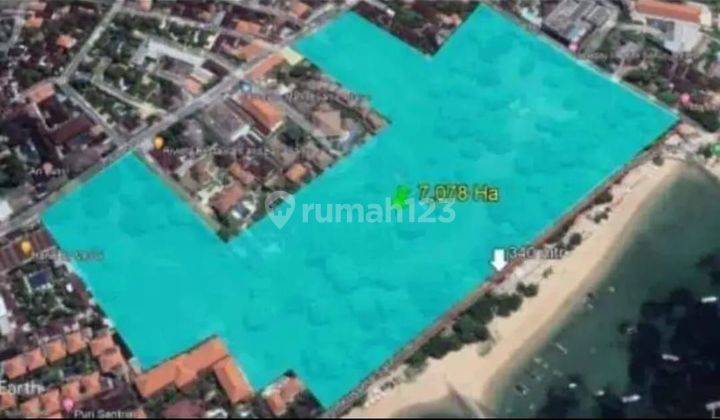 Jual Tanah Los Pantai Mertasari Sanur Denpasar Selatan Bali Indonesia  2