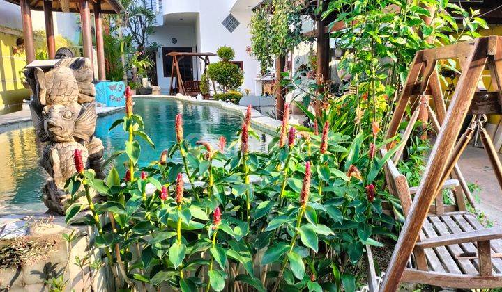 Villa joglo tempat tenang dan nyaman Renon Denpasar Bali  3