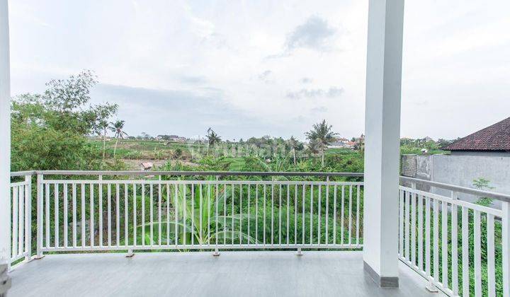 Villa with view of padonan rice fields, Canggu, Bali, Indonesia  2