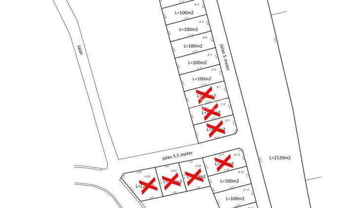 Plot of land for sale Jln Sekarsari Kesiman Denpasar Bali Indonesia  1