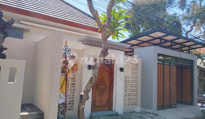 New Fresh Villa in Sanur Minimum 2 Years Lease In Front