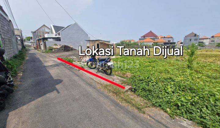 Jual Tanah Posisi Kotak Pedungan Denpasar Selatan Bali Indonesia  1