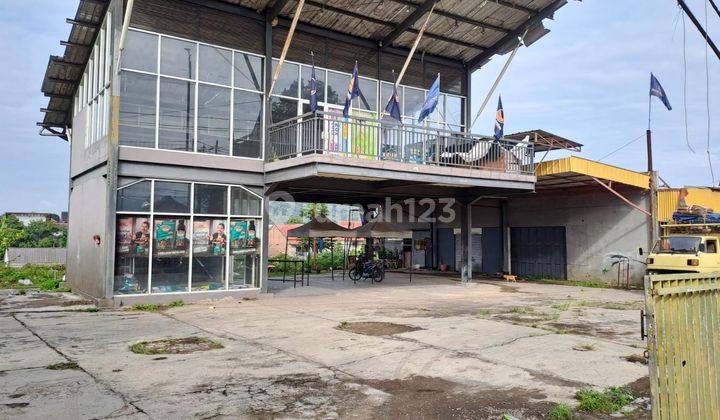 Dijual Ruang Usaha Luas Ex Carwash di Mainroad Amir Mahmud Cimahi 1