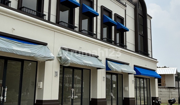 Ruko Citra Garden Serpong Siap Pakai 1.9man Hadap Jalan Raya Row 28 Meter Free Ppn & Dp 0%