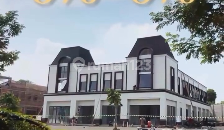 Ruko Citra Garden Serpong Siap Pakai 1.9man Hadap Jalan Raya Row 28 Meter Free Ppn & Dp 0%